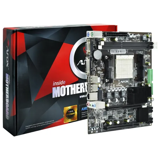 Comprar Placa Mãe Afox A78-MAD3 Socket AM3 / VGA / DDR3 - Novo
